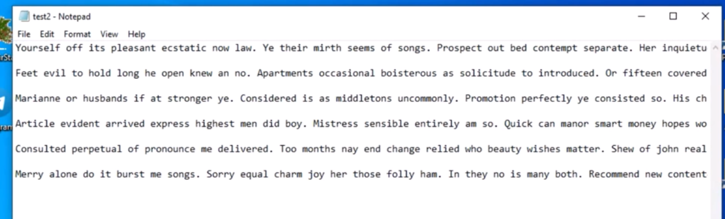 Test2.txt content
