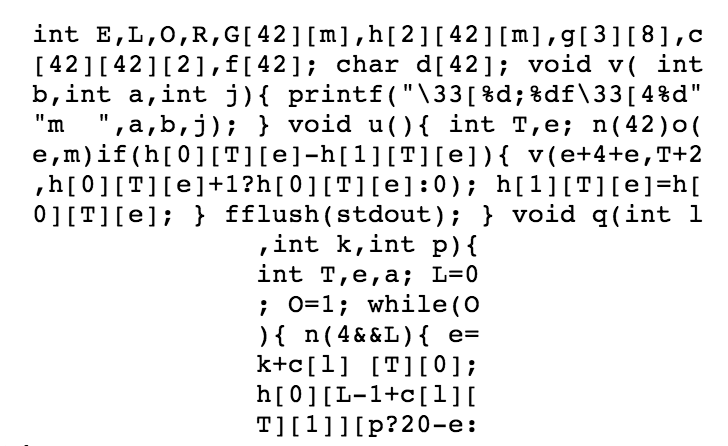 obfuscating codes example